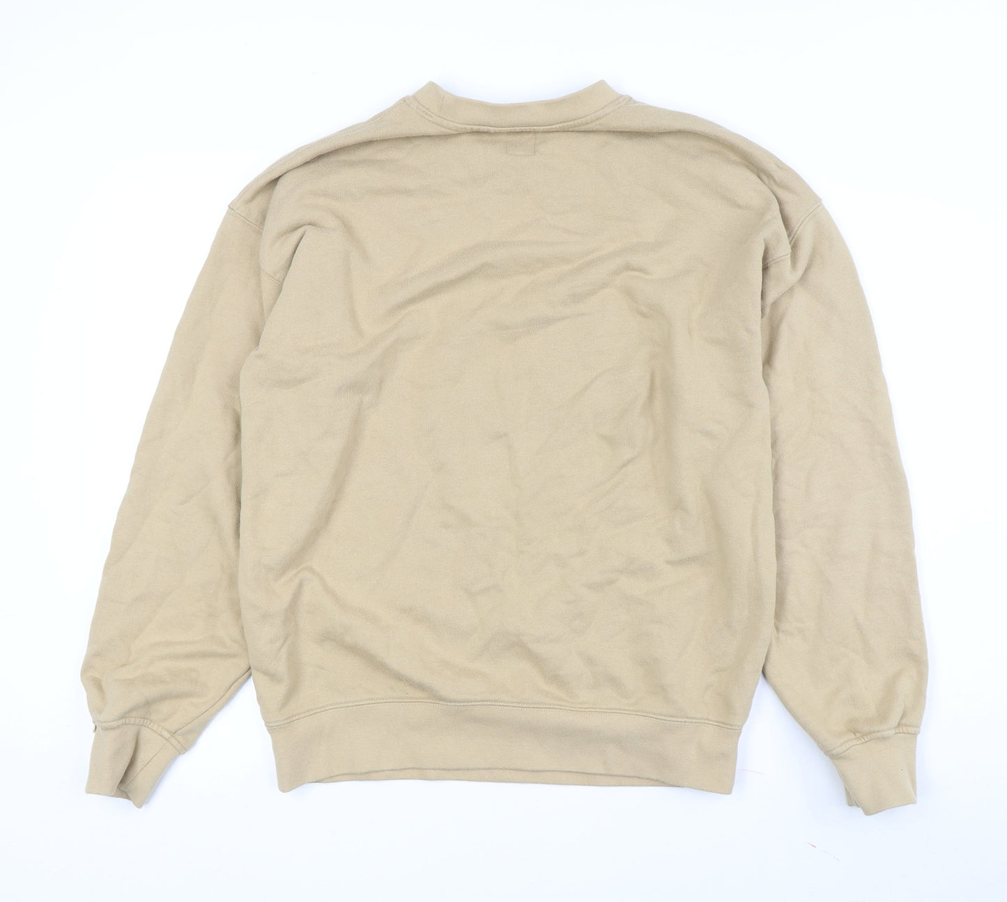 Mens UK Size S Levi's Beige Pullover Sweatshirt