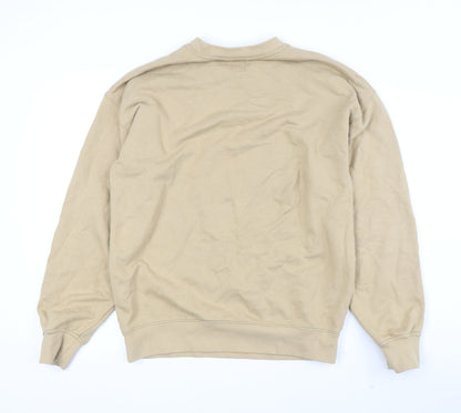 Mens UK Size S Levi's Beige Pullover Sweatshirt