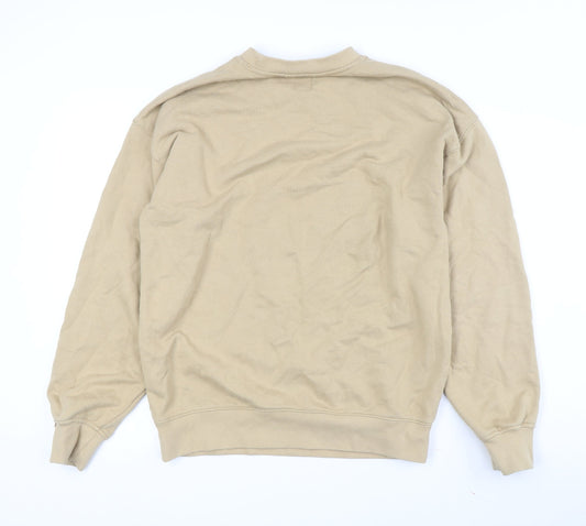 Mens UK Size S Levi's Beige Pullover Sweatshirt
