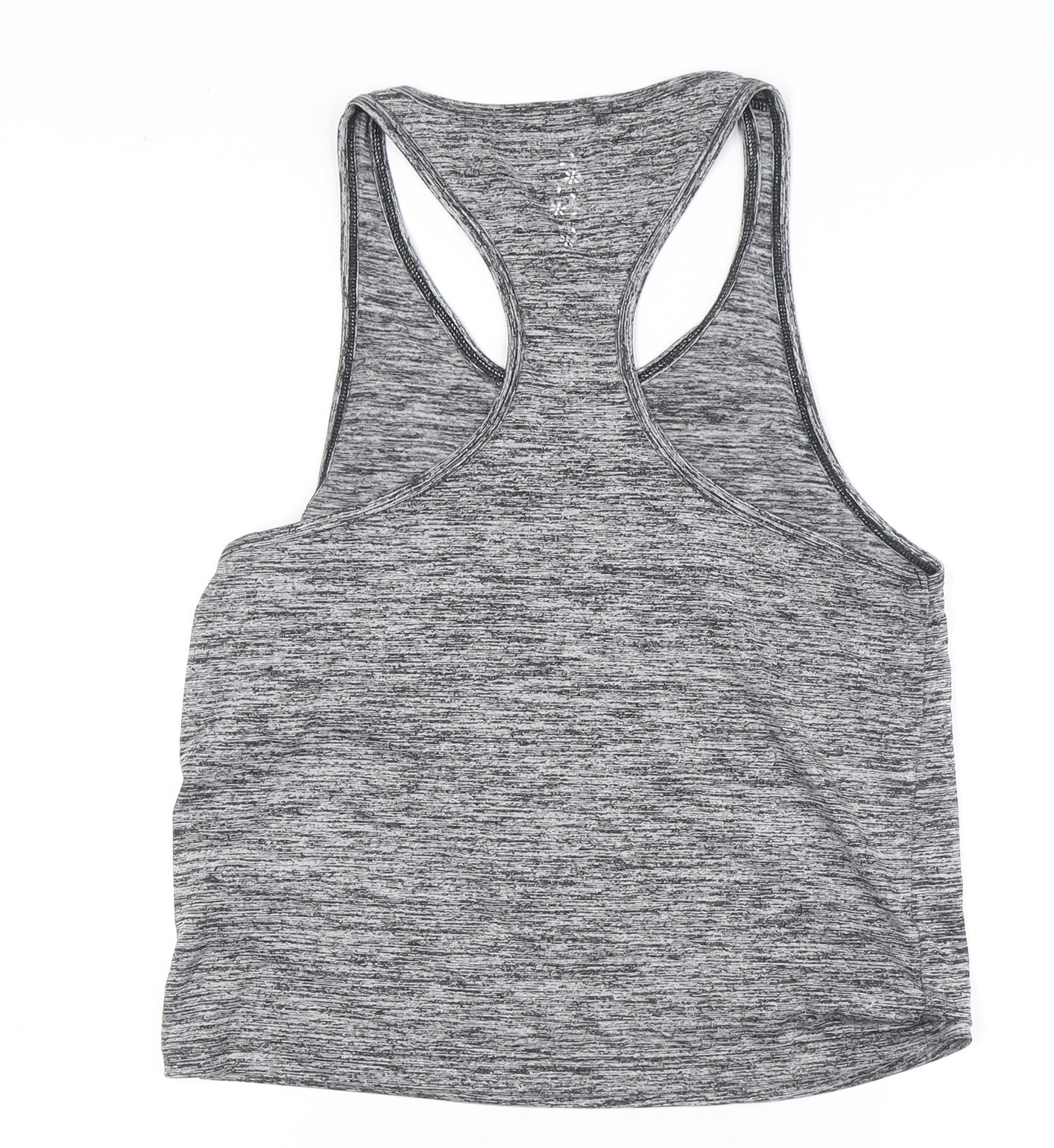 USA Pro Women's Grey Tank Top S Athletic Racerback