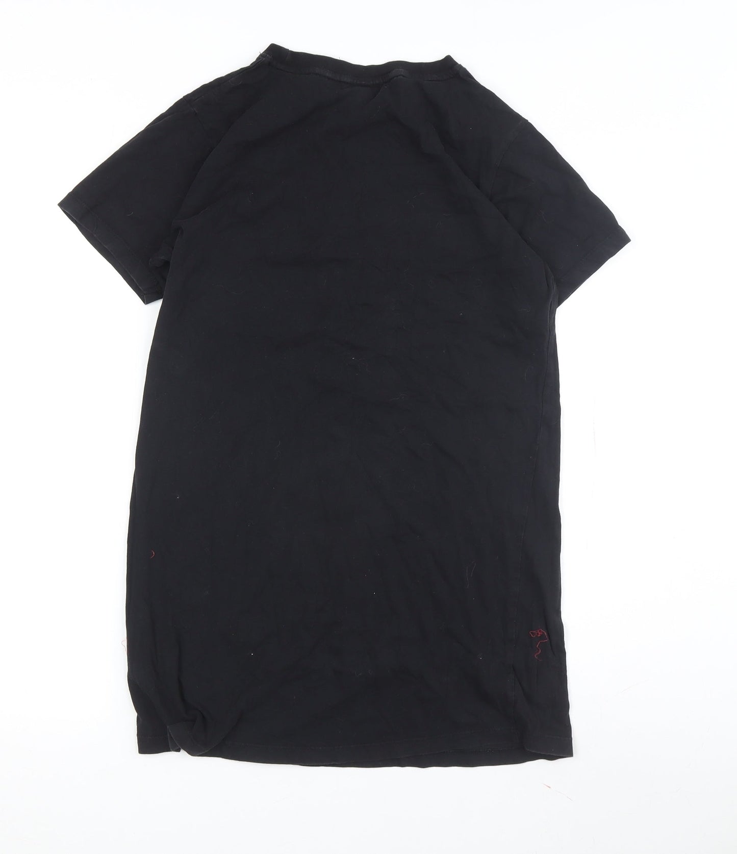 Bench Girls Kids Black T-Shirt Dress 16 Years