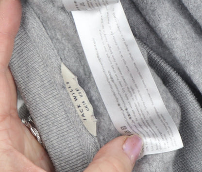 Womens UK Size 4 Jack Wills Grey Pullover Sweatshirt