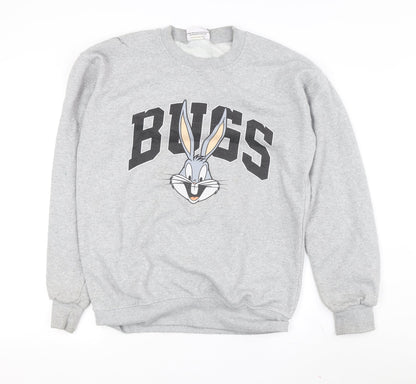 Womens UK Size 8 Looney Tunes Grey  Sweatshirt