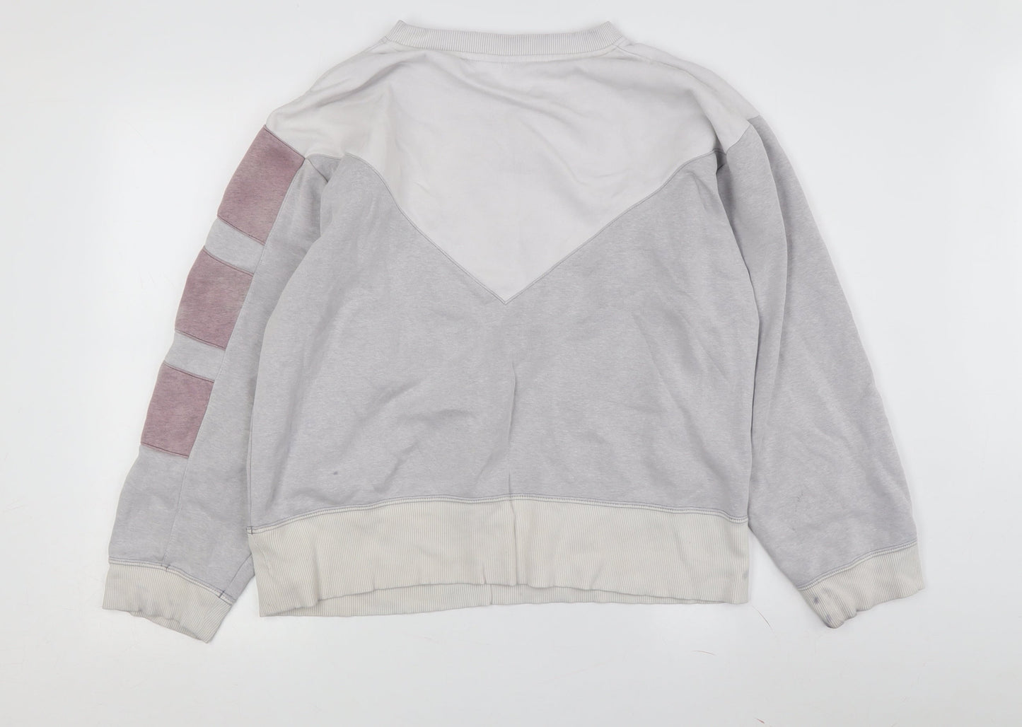 Adidas Women's Grey Size 10 Pullover Sweatshirt