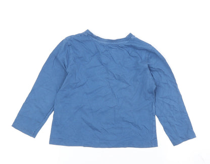 Toy Story Boys Blue Buzz Lightyear Long Sleeve T-Shirt 3-4 Years