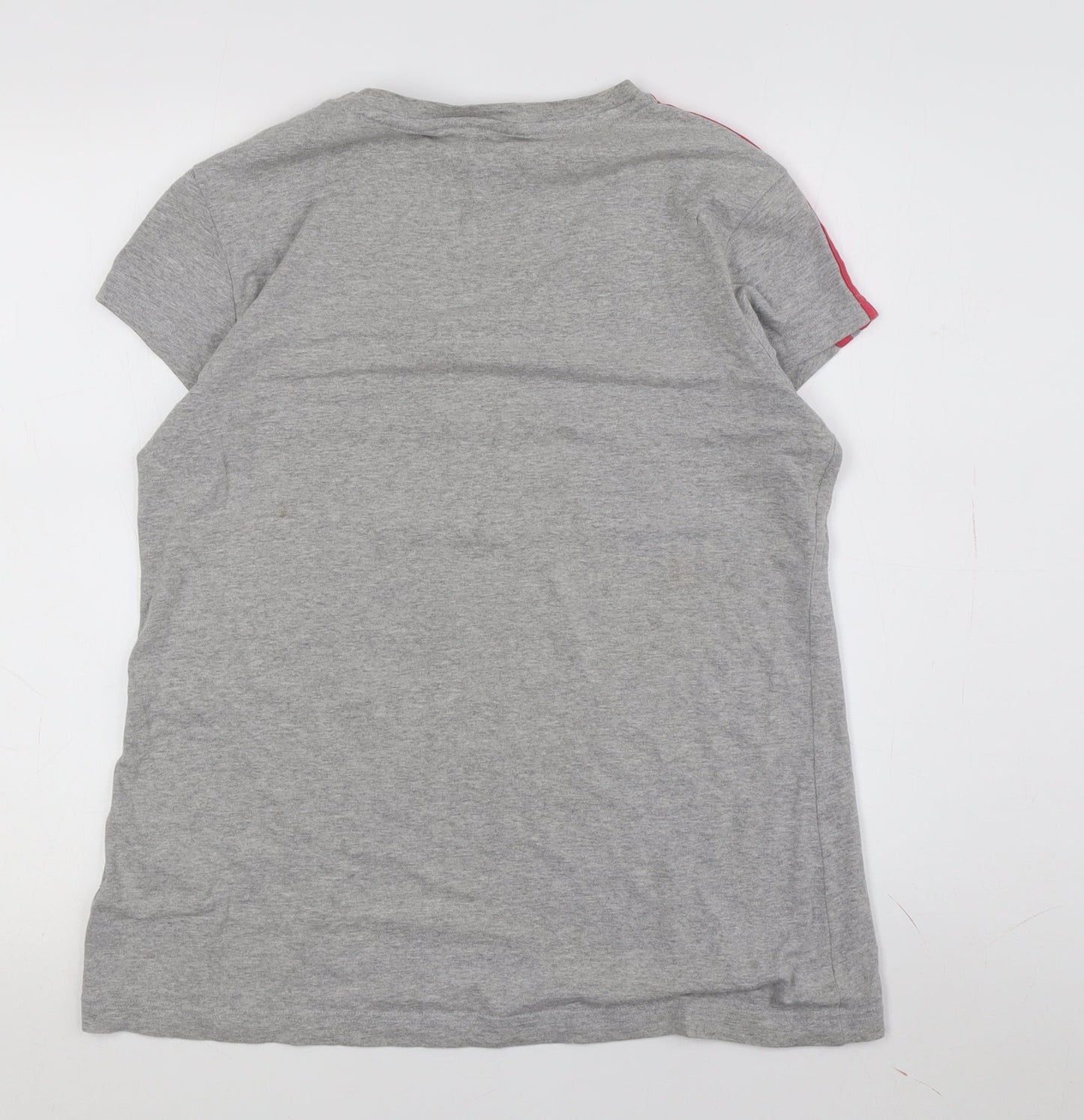 Womens UK Size M adidas Grey Jersey T-Shirt