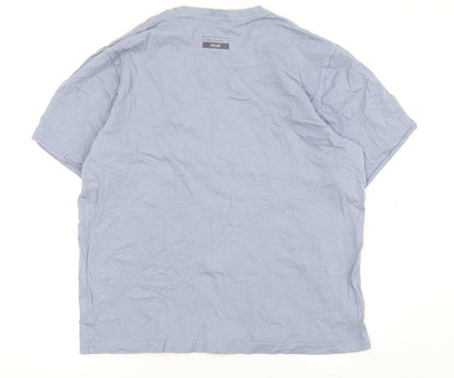 Paul Smith Men's Blue Graphic T-Shirt, M