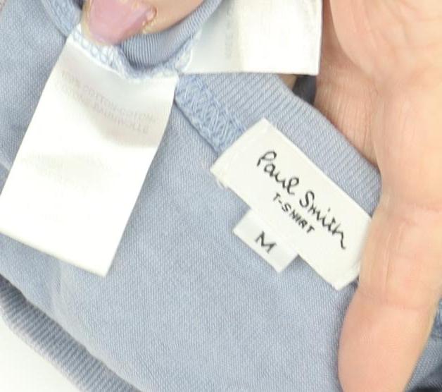 Paul Smith Men's Blue Graphic T-Shirt, M