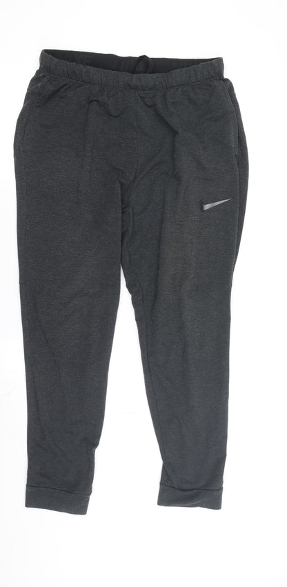 Nike Men's Black Jogger Trousers, Size L