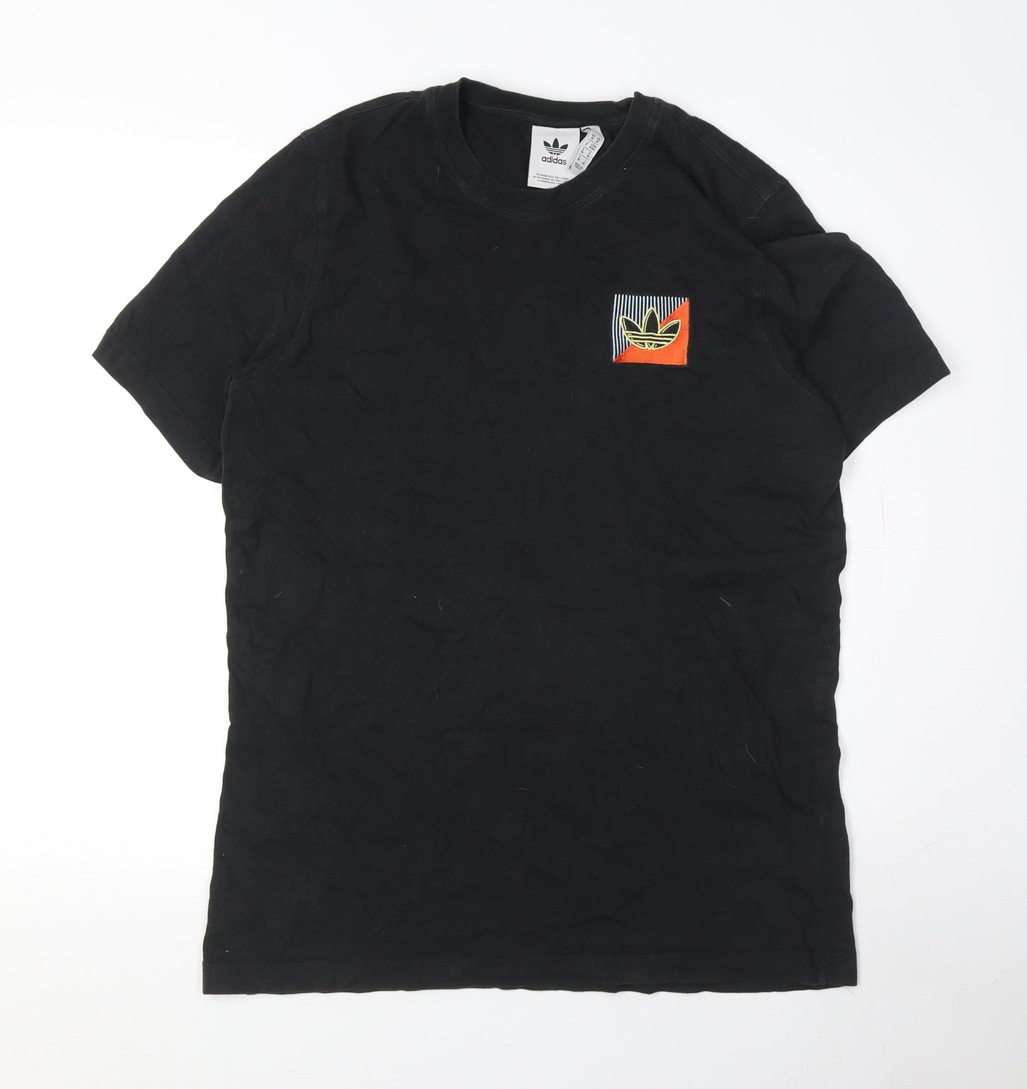 Adidas Men's Black M Crew Neck Short Sleeve T-Shirt