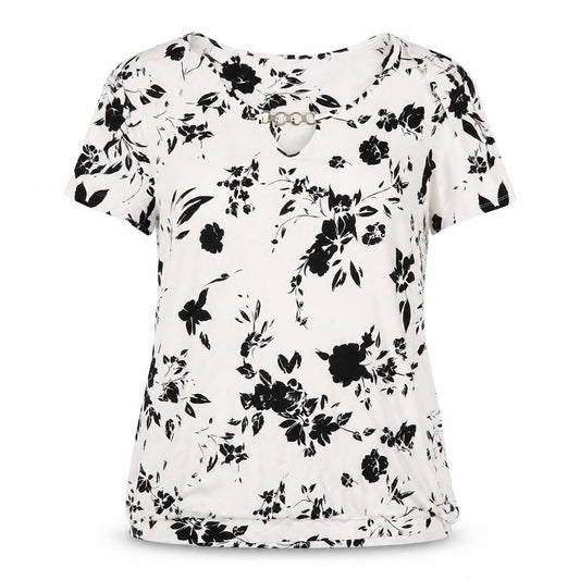 Womens UK Size 18 Bonmarché White Basic T-Shirt