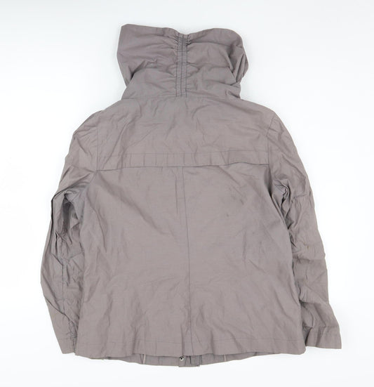John Lewis Women's Grey Zip Jacket Size 14