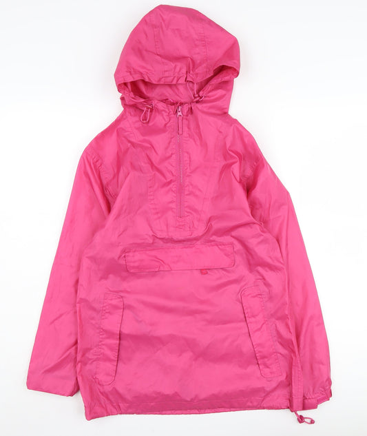 Kag In A Bag Women's Pink XS Rain Coat, Waterproof, Lightweight