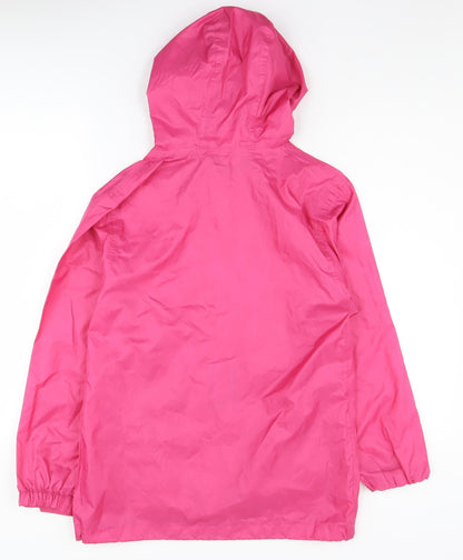 Kag In A Bag Women's Pink XS Rain Coat, Waterproof, Lightweight