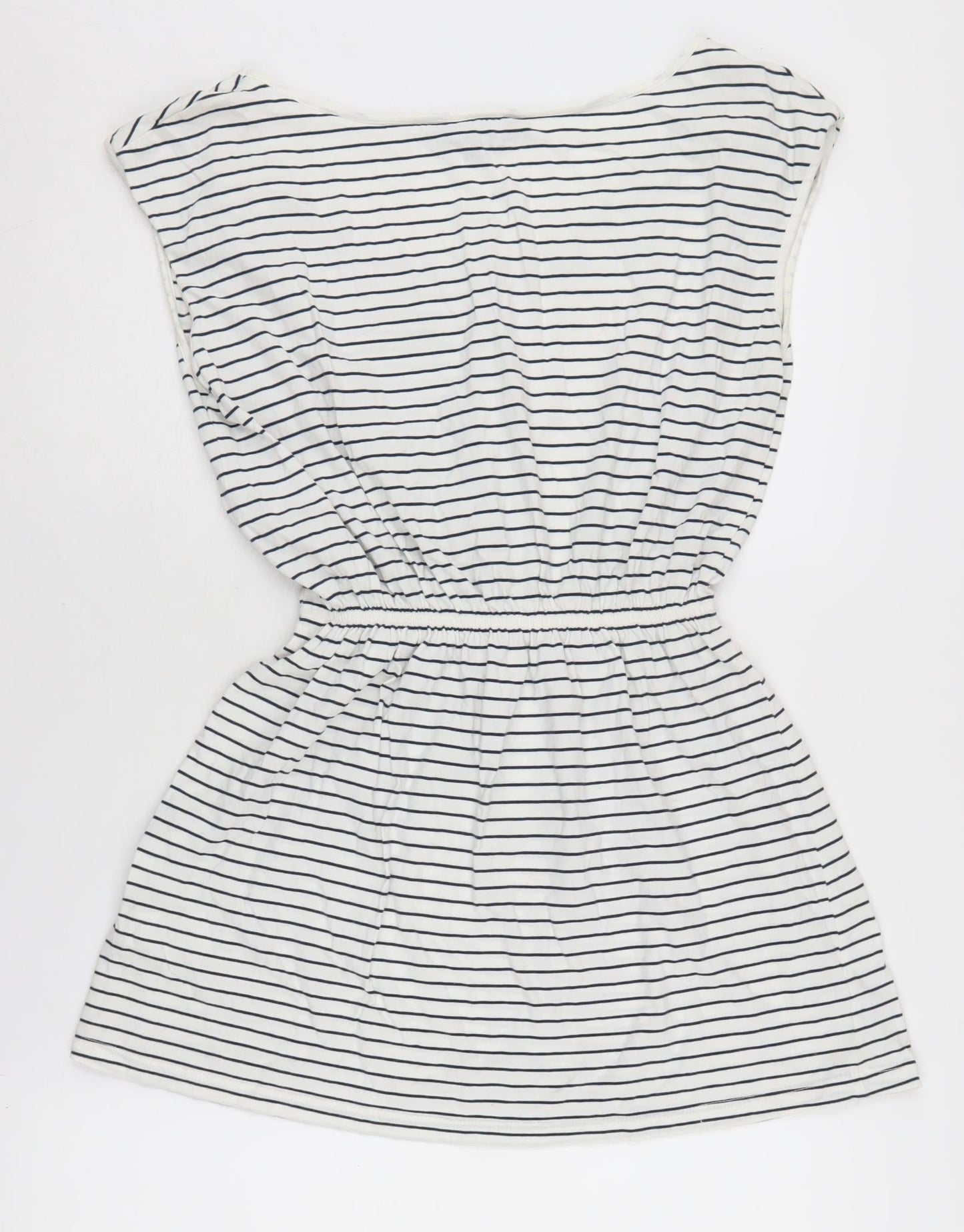 Womens UK Size S French Connection White Basic T-Shirt