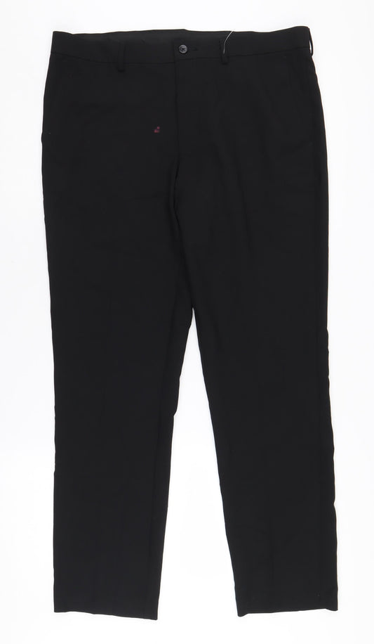 Marks and Spencer Men's Black Dress Pants M