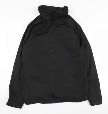 Mens UK Size S Regatta Professional Black Windbreaker Coat