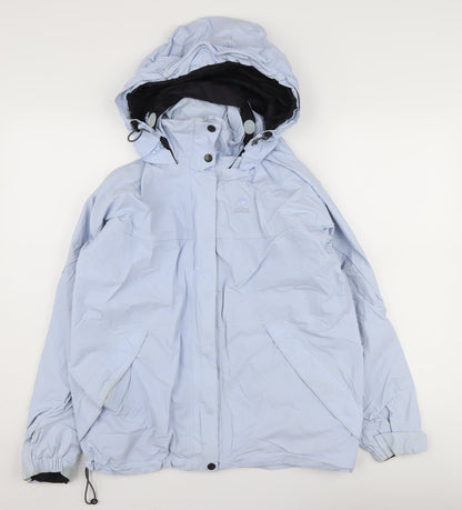 Womens UK Size 10 Craghoppers Blue Anorak Coat