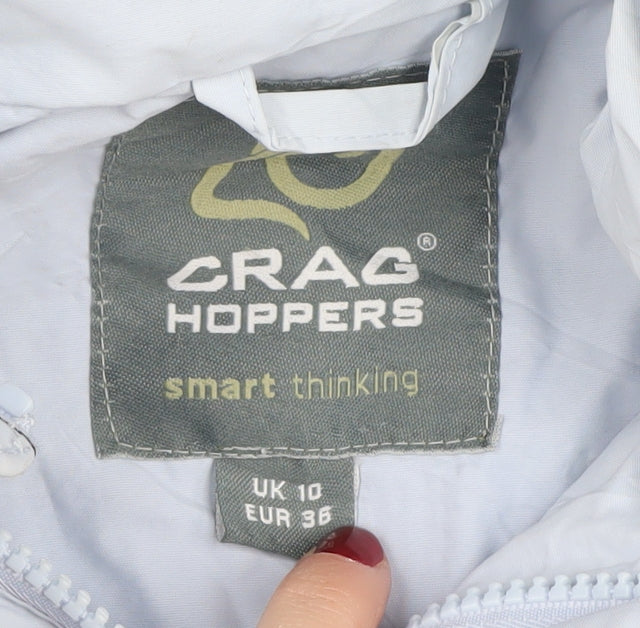Womens UK Size 10 Craghoppers Blue Anorak Coat