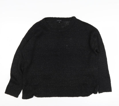 Womens UK Size M New Look Black Pullover Jumper