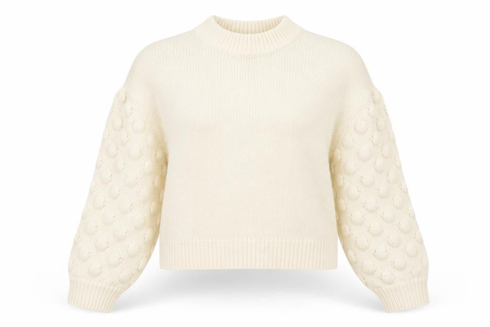 Womens UK Size S H&M White Jumper Jumper