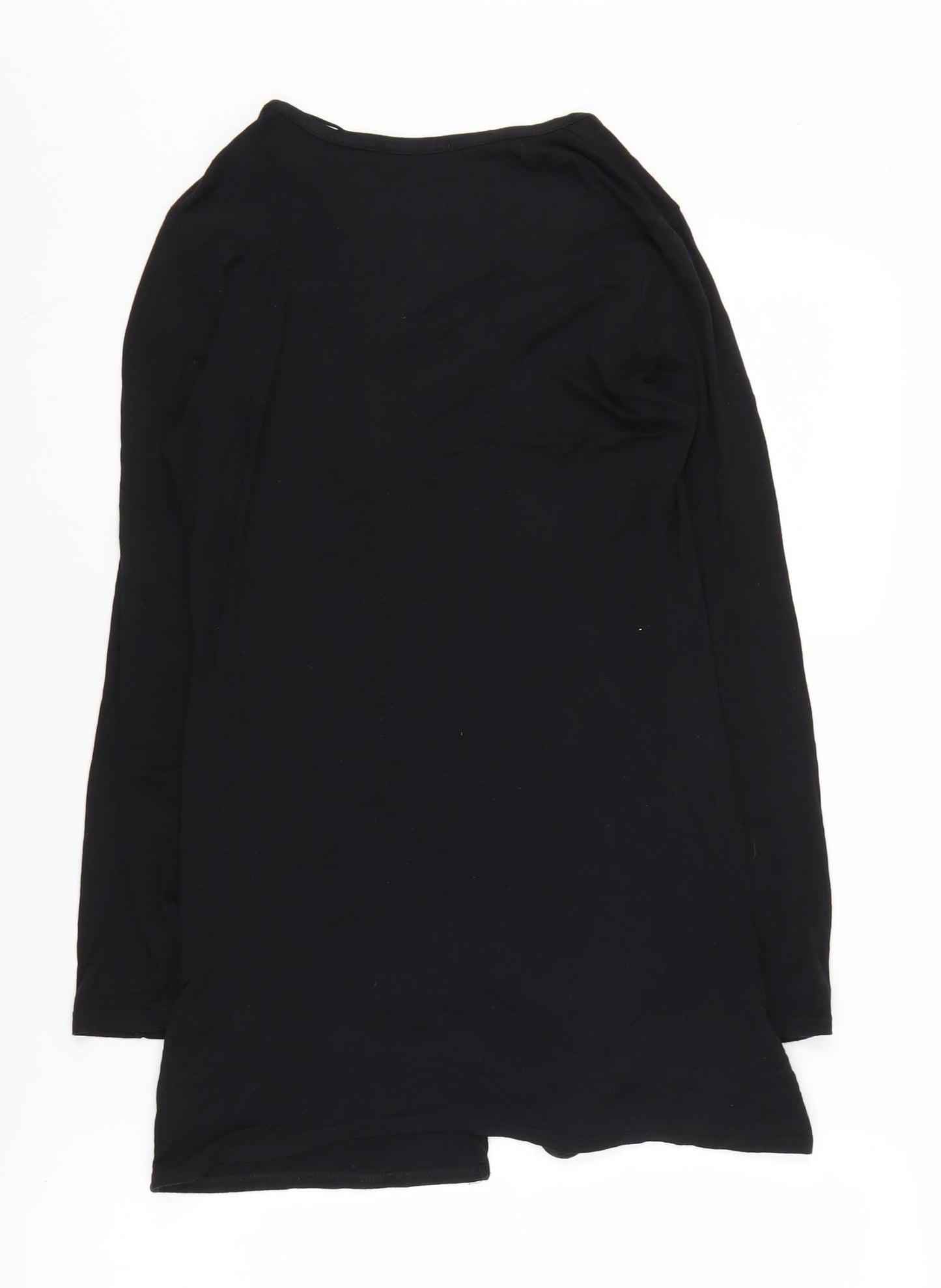 Graffic Women's Black Cardigan S Lightweight Casual