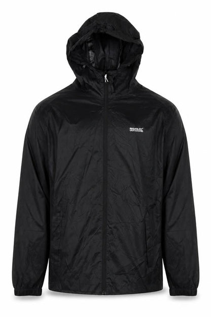 Mens UK Size S Regatta Black Windbreaker Coat