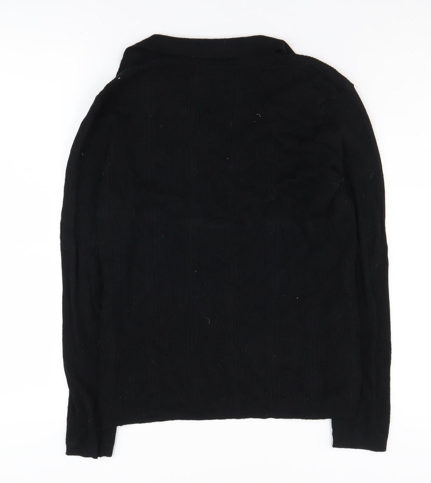 Womens UK Size 12 Marks and Spencer Black Pullover Jumper