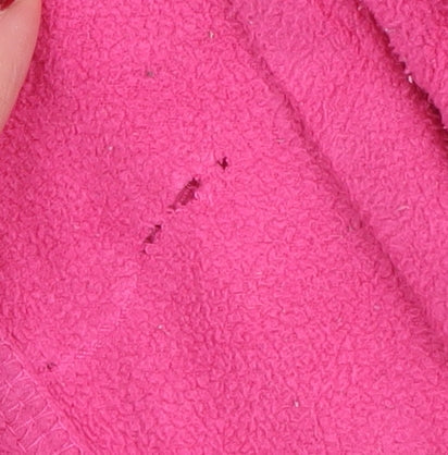 Geographical Norway Women's Pink Fleece Pullover Sweatshirt M