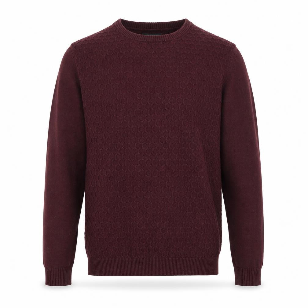 Mens UK Size M River Island Red Pullover Jumper
