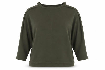 Womens UK Size 12 River Island Green Pullover Jumper