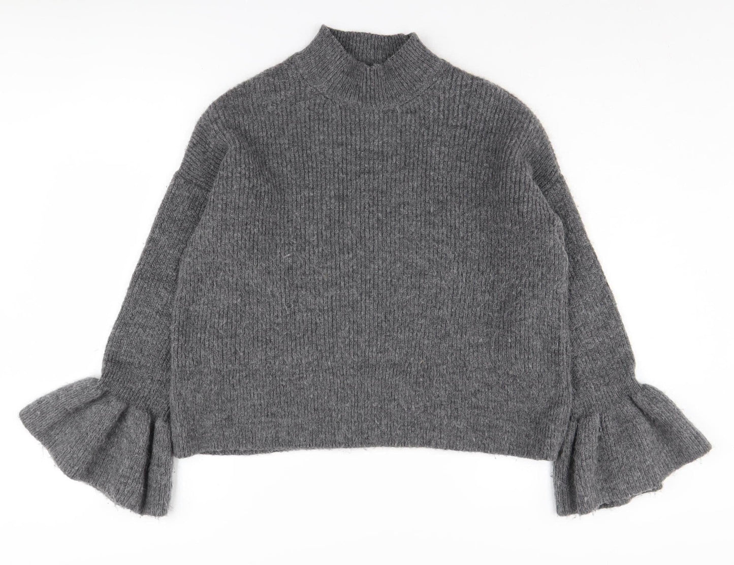 Womens UK Size M Marks and Spencer Grey Pullover Jumper