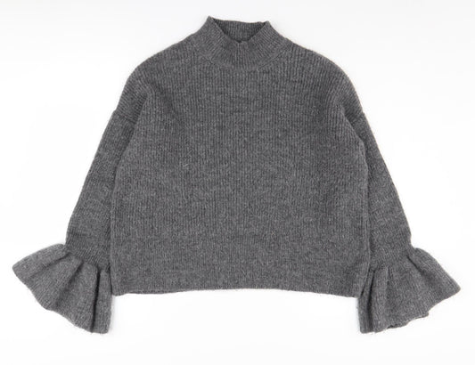 Womens UK Size M Marks and Spencer Grey Pullover Jumper