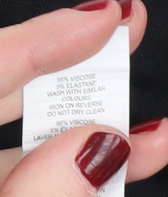 Boohoo Women's Black Basic T-Shirt Size 10