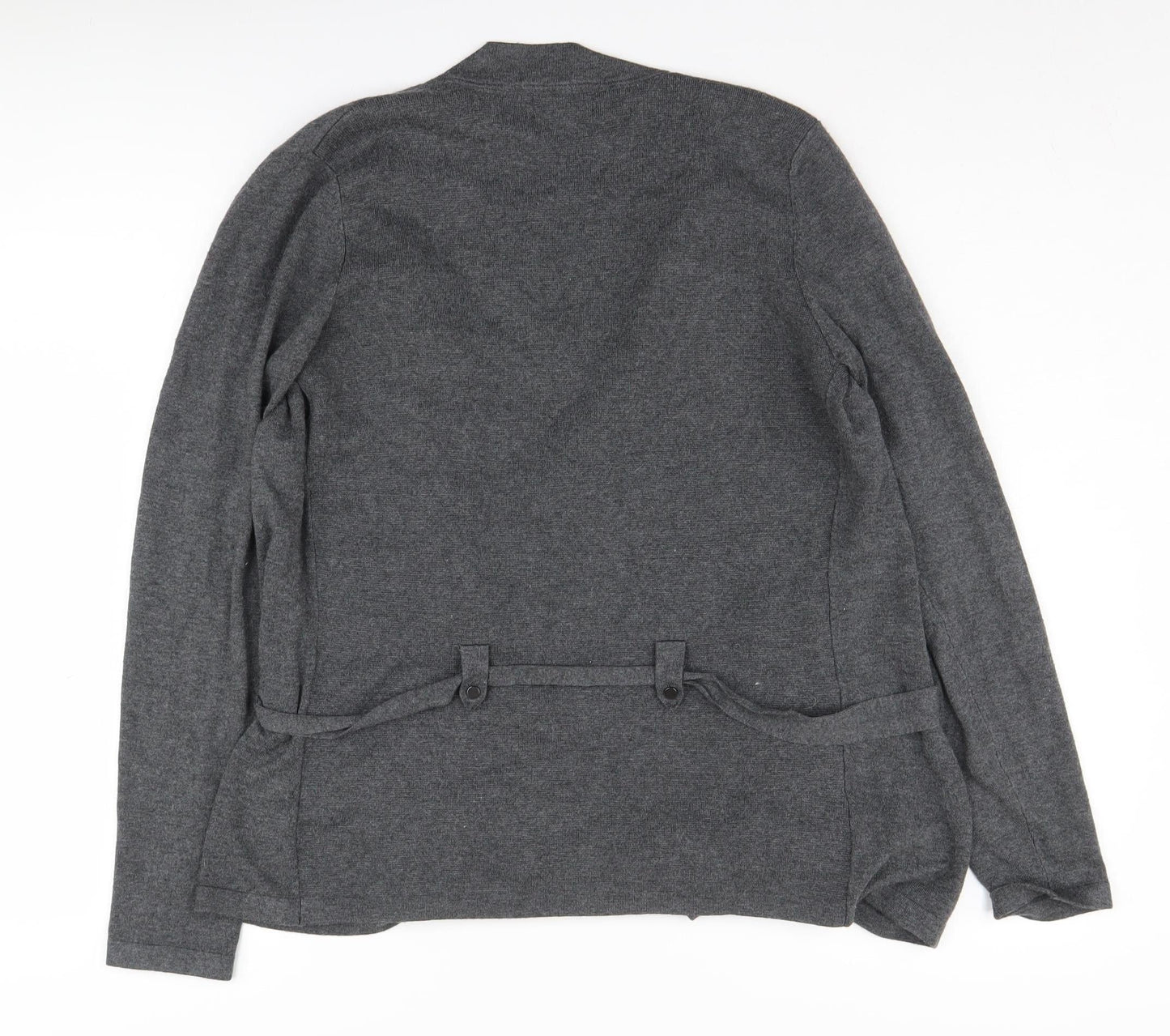 Womens UK Size M Alexon Grey Cardigan Jumper