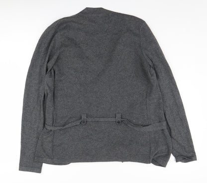 Womens UK Size M Alexon Grey Cardigan Jumper