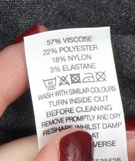 Womens UK Size M Alexon Grey Cardigan Jumper