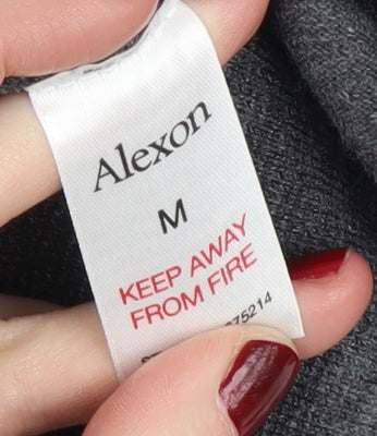 Womens UK Size M Alexon Grey Cardigan Jumper