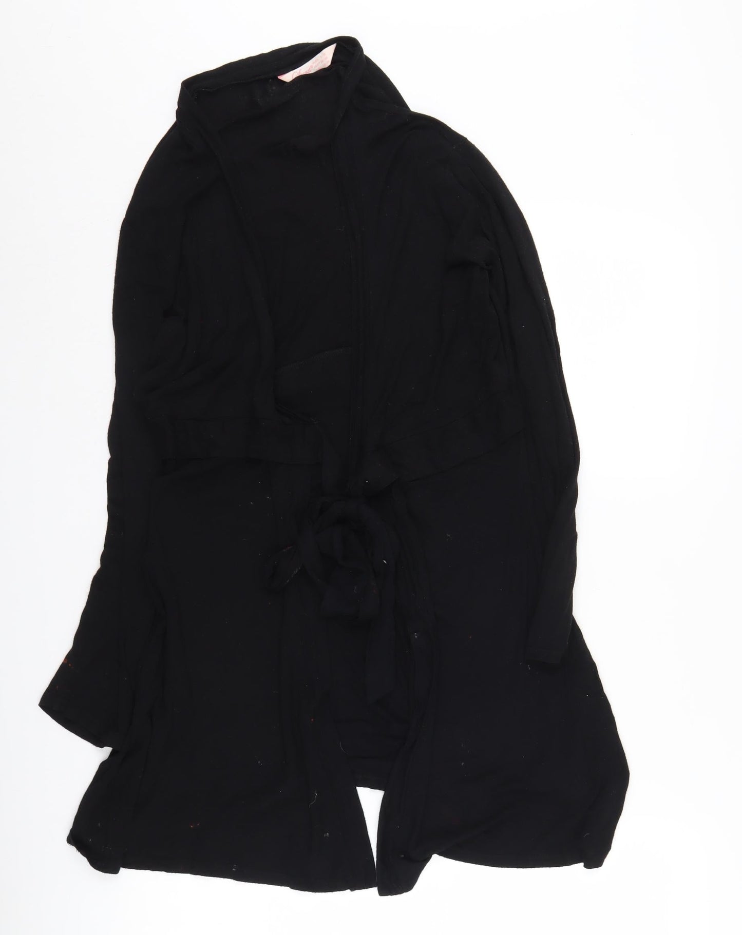 Secret Possessions Women's Black 8-10 Wrap Cardigan