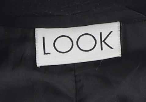 LOOK Women's Black Suit Jacket Size 14 - Business Wear