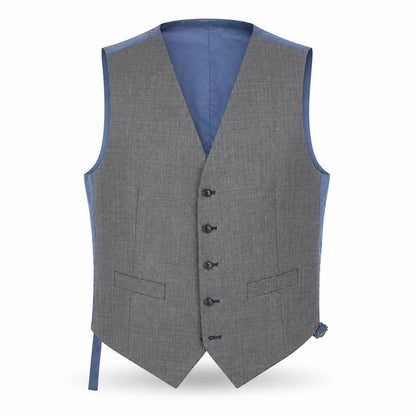 Mens UK Size L Marks and Spencer Regular Grey Suit Waistcoat