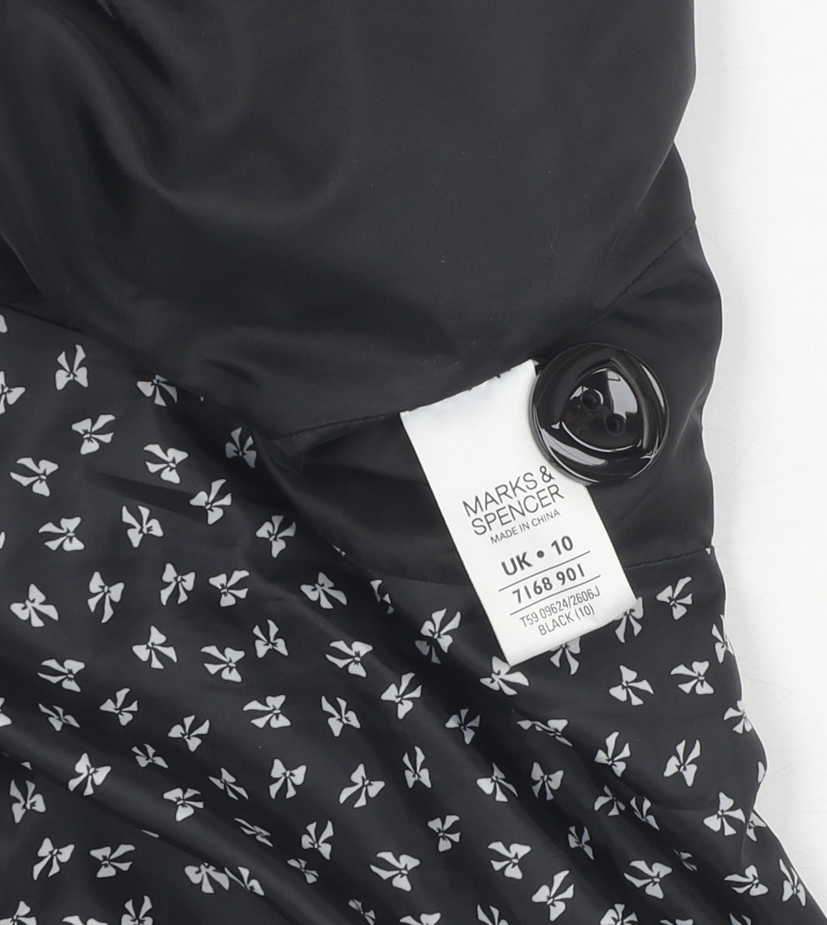 Marks and Spencer Women's Black Blazer Size 10