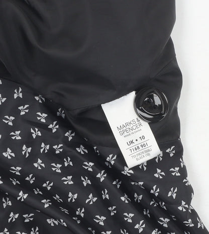 Marks and Spencer Women's Black Blazer Size 10