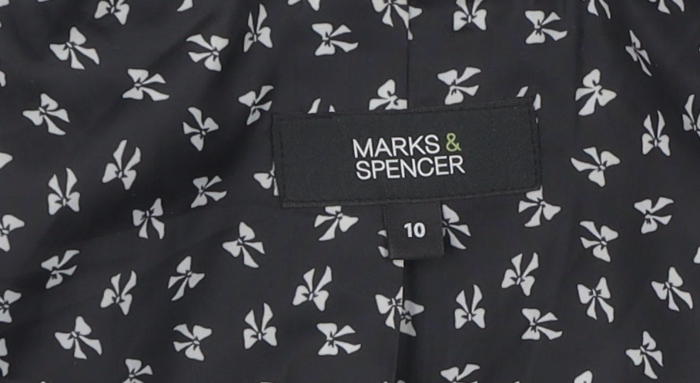 Marks and Spencer Women's Black Blazer Size 10