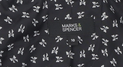 Marks and Spencer Women's Black Blazer Size 10