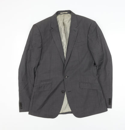 Mens UK Size 38 NEXT Regular Grey Suit Jacket