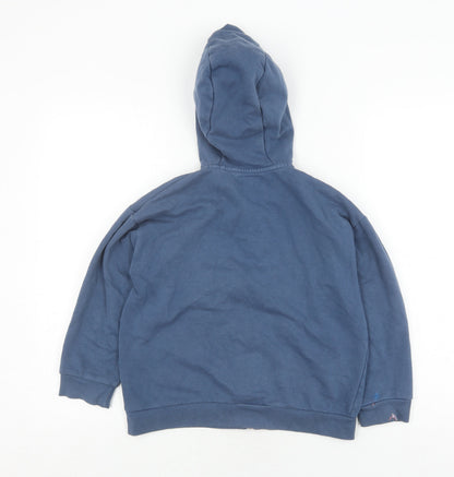 Next Boys Blue Full Zip Hoodie 9 Years - Cotton Blend
