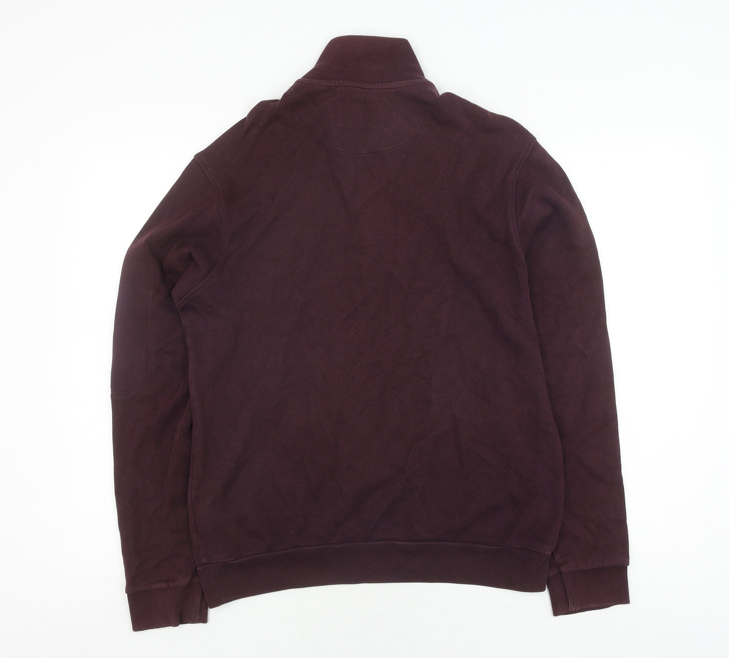 Mens UK Size M Marks and Spencer Purple Pullover Sweatshirt