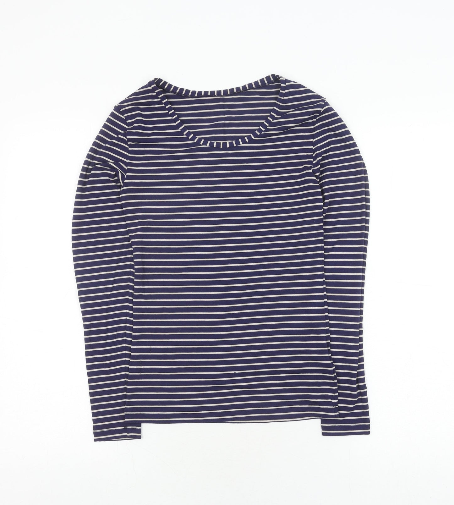 Womens UK Size XL Marks and Spencer Blue Jersey T-Shirt