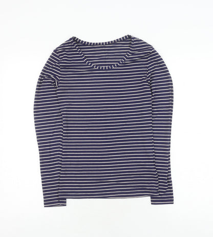 Womens UK Size XL Marks and Spencer Blue Jersey T-Shirt